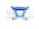 GPM Blue Aluminium Rustler 4x4 Front Shock Tower RUS4028-B