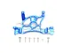 GPM Blue Aluminium Rustler 4x4 Motor Mount RUS4036-B