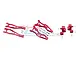 GPM Red Aluminium ARRMA Kraton Front Steering Hubs & Upper & Lower Suspension Arms Kit MAK545521-R