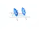 GPM UDR Blue Aluminium GT 4-Tec Brake Calipers 2Pcs GT006-B