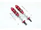 GPM Red Aluminium ARRMA Kraton, Outcast Complete 135mm Adjustable Shocks w/ Mounting Hardware MAK135RA-R-S-BEBK