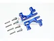 GPM Blue Aluminium Slash 4x4 Left & Right Front Hub Carriers 2Pcs SLA019A-B
