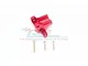 GPM Red Aluminium Rear Center Chassis Brace Mount MAK015RA-R