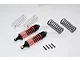 GPM Black Aluminium Traxxas Slash, Stampede & Rustler Front Shocks 2Pcs RUS087F-BK-OR