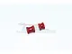 GPM Red Aluminium ARRMA Kraton 6S Rear Chassis Brace Space Set 2Pcs MAK016R/C-R