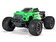 ARRMA Granite 4x4 V3 3S BLX RC monster truck in green and black, shown from a front three-quarter angle on a white background.