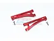 GPM Aluminium Front Upper Suspension Arms 2Pcs - Red MAM054-R