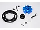 GPM HD Steel 17T/53T 1Mod Pinion & Spur Gear Set w/ Blue Aluminium Gear Adapter TXM355317T-B