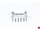 GPM Aluminium Rear Chassis Brace - Silver SCX3015R-S