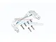 GPM Silver Aluminium Front Bumper Mount w/ Hardware SCX3331F-S