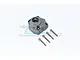 GPM Aluminium Front or Rear Gearbox Cover - Grey CP012A-GS
