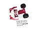 GPM Red Aluminium Rear Wheelie Bar w/ Wing Mount Set MAKX040R-R