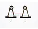 GPM Black Aluminium TT-01 Front Upper Suspension Arm Set 2Pcs TT054-BK