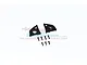 GPM Black Aluminium Center Gearbox Cover Heat Sink w/ Hardware SCX24038-BK
