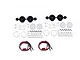 GPM Silver Car Roof Spotlight Kit ZSP057-S