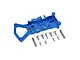 GPM Blue Aluminium XO-1 Front Gear Box Case w/ Hardware XO012A-B