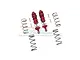 GPM Red Aluminium 1/10 Kraton 4X4 4S BLX 107mm Front Thickened Shocks Complete 10Pc Set MAKS107F-R-S
