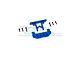GPM Blue Aluminium SCX24 Rear Bumper & Body Shell Mount w/ Hardware SCX24330R-B