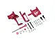 GPM Red Aluminium Handbrake & Centre Differential Cover Kit MAI038AB-R
