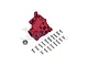 GPM Red Aluminium Front or Rear Gear Box (w/o Carrier) & Hardware MAK012B-R