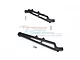 GPM Black Aluminium Front & Rear Chassis Brace Set MAF016FR-BK