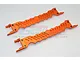 GPM Orange Aluminium X-Maxx Battery Holder Set TXM0126N-OR