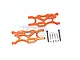 GPM Orange Aluminium Rear Lower Suspension Arms Set MAM056-OR