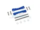 GPM Blue Aluminium Front Lower Suspension Mount 2Pcs w/ Hardware LU4008-B