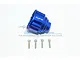 GPM Blue Aluminium Front/Centre Differential Case w/ Hardware UDR011-B