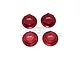 GPM Red Aluminium 24mm Wheel Nut 4Pcs MAKX005-R