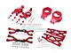 GPM Red Aluminium X-Maxx Suspension & Drive Train Upgrade Set 52Pcs TXM54551921-R