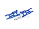 GPM Blue Aluminium Rear Lower Suspension Arms 2Pcs w/ Hardware LU4056-B