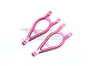 GPM Red Aluminium Front Upper Suspension Arms 2Pcs MAV054-R