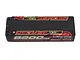 Gens Ace Redline 8200mAh 130C HV LiPo battery in a black hard case with red and white branding.