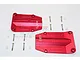 GPM Red Aluminium Centre Skid Plates 2Pcs TXM332-R