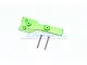 GPM Green Aluminium Upper Chassis Link Plate TXMS016R-G