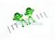 GPM Green Aluminium Steering Hubs 2Pcs MAG021-G