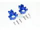 GPM Blue Aluminium Rear Hub Carriers 2Pcs UDR022-B