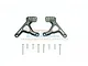GPM Black Aluminium Rear Shock Towers 2Pcs TRX4030A-BK