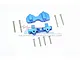 GPM Blue Aluminium Front Shock Mounts 2Pcs UDR028-B