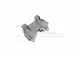 A grey aluminium rear shock mount for an RC car by GPM Racing, shown against a white background with a faint brand watermark.