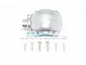 GPM Silver Aluminium Front Gearbox Cover UDR012A-S