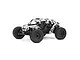 ARRMA Fireteam 6S BLX 1/7 scale RC speed assault vehicle in matte white camo finish, viewed from a three-quarter angle against a white background.
