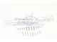 GPM Silver Aluminium Rear Differential/Axle Housing for Traxxas UDR UDR013B-S