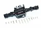GPM Black Aluminium Rear Gearbox Housing Set for Traxxas TRX-4 TRX4013-BK