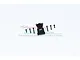 GPM Black Aluminium Front/Rear Gearbox Cover SCX24012A-BK