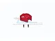 GPM Red Aluminium Main Gear Cover SCX24038GC-R