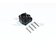 GPM Black Aluminium Front/Rear Gearbox Cover CP012A-BK