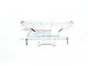 GPM Silver Aluminium Front Bulkhead Tie Bar UDR008-S