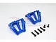 GPM Blue Aluminium Motor Mount w/ Heat Sink Fins 2Pcs TXM018N-B